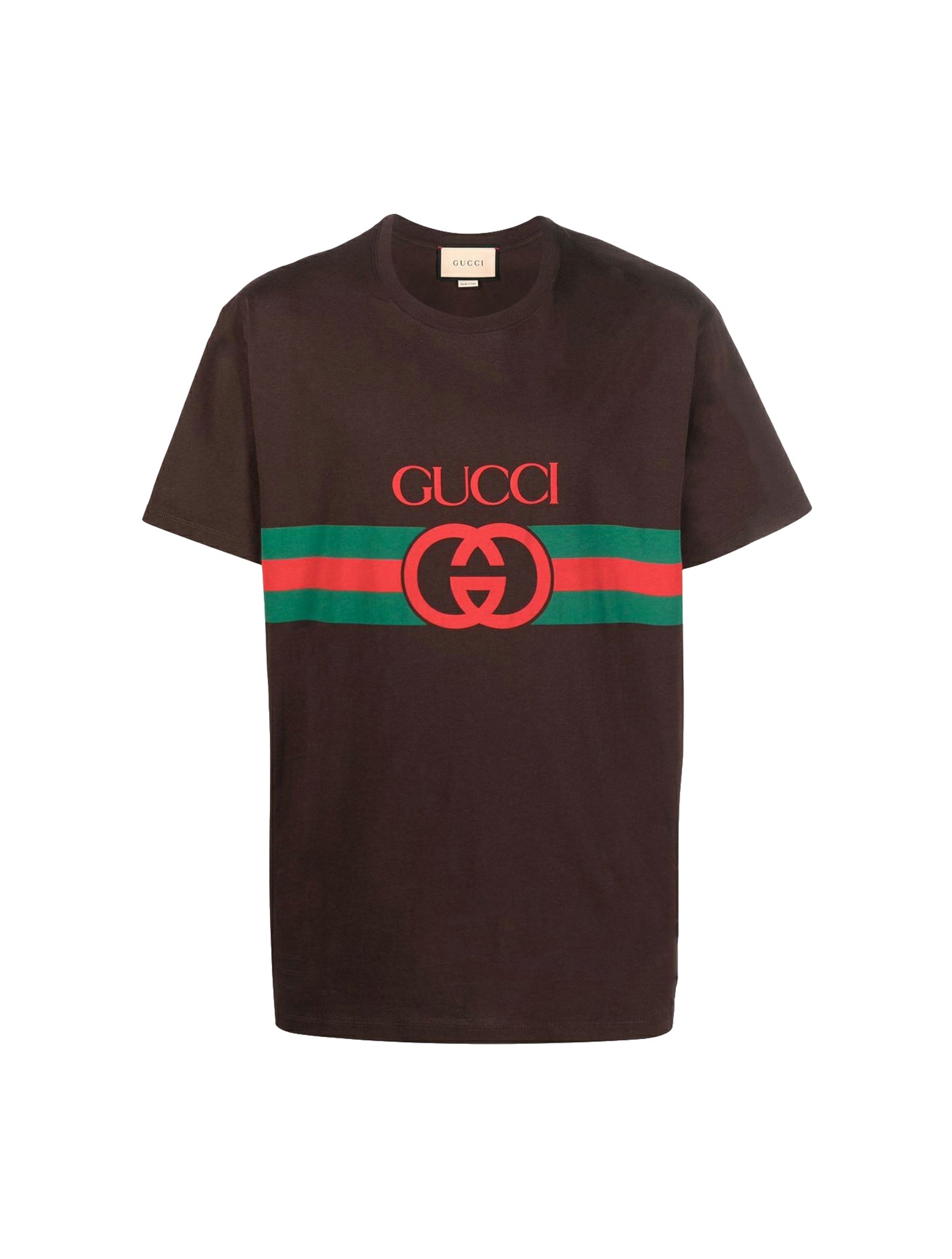 T-shirt in cotone con Incrocio GG