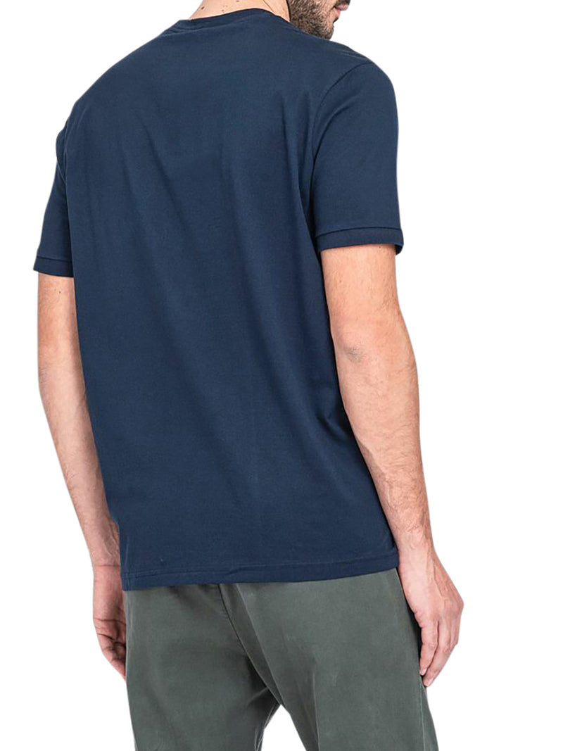 T-Shirt in cotone organico con Logo stampato