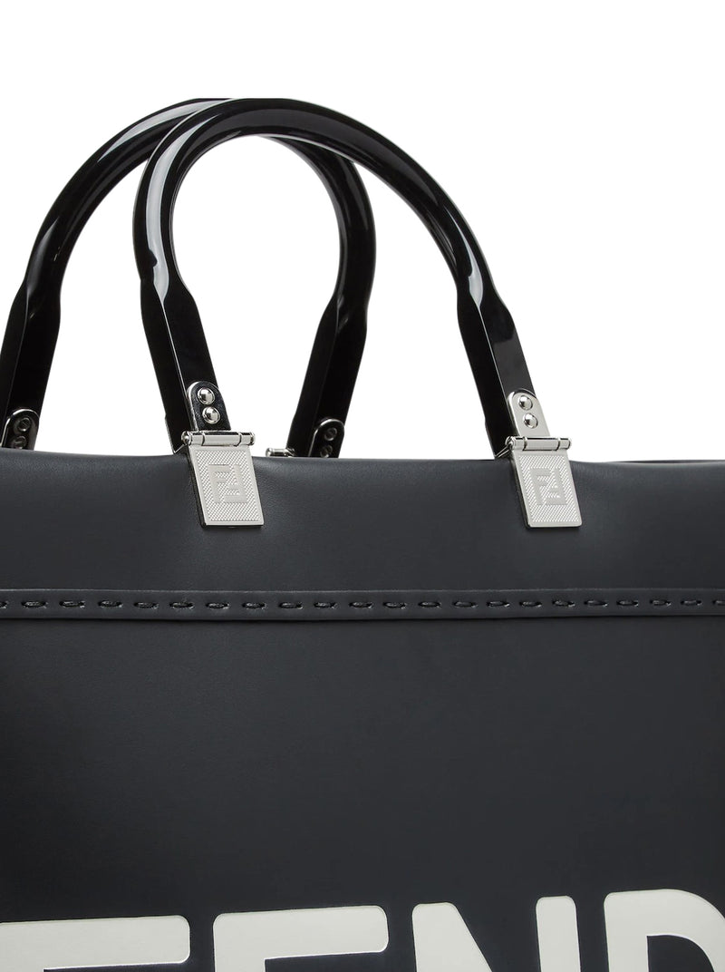 Fendi Sunshine Tote Bag Nero, Black