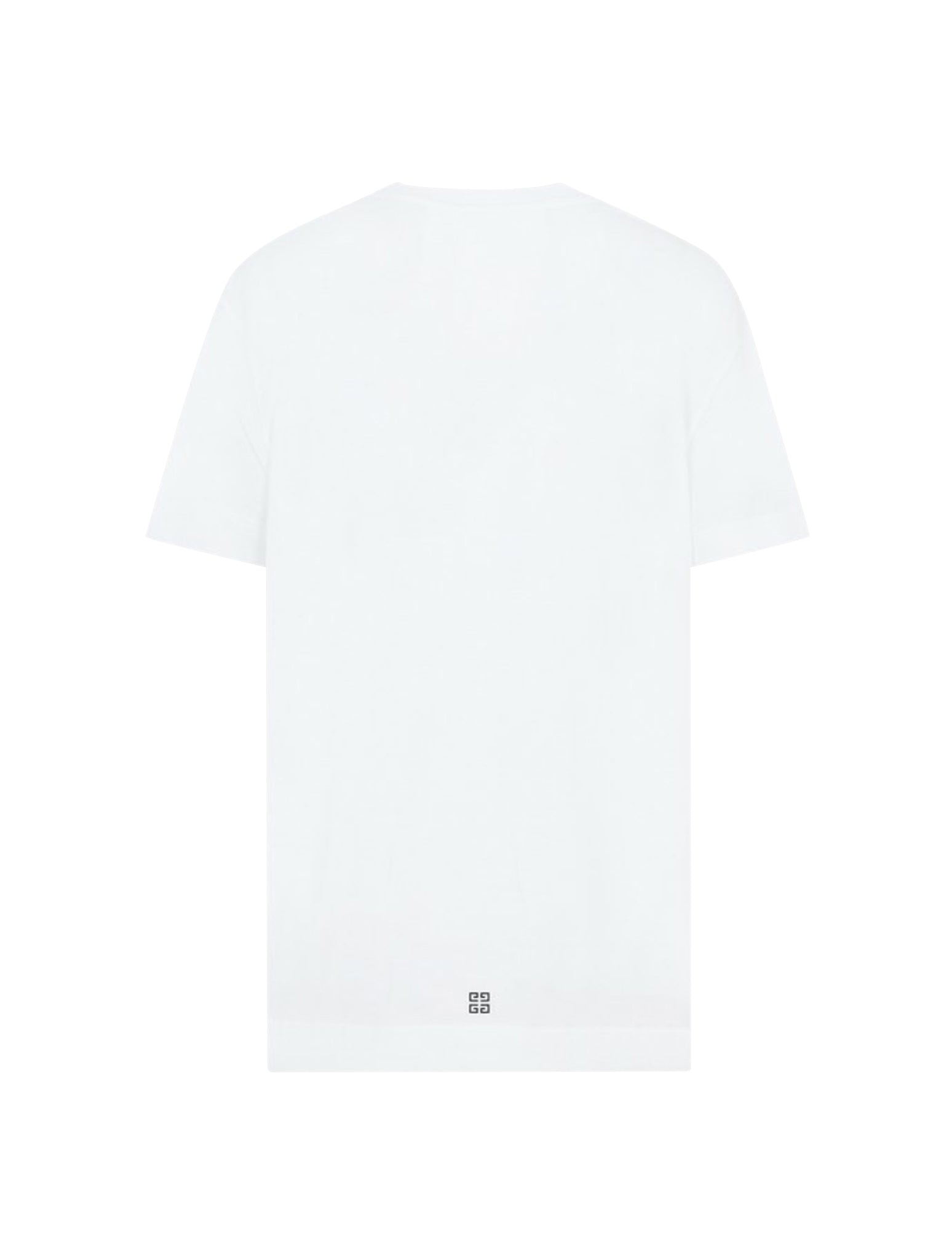 T-shirt dal taglio classico in cotone bianco di Givenchy