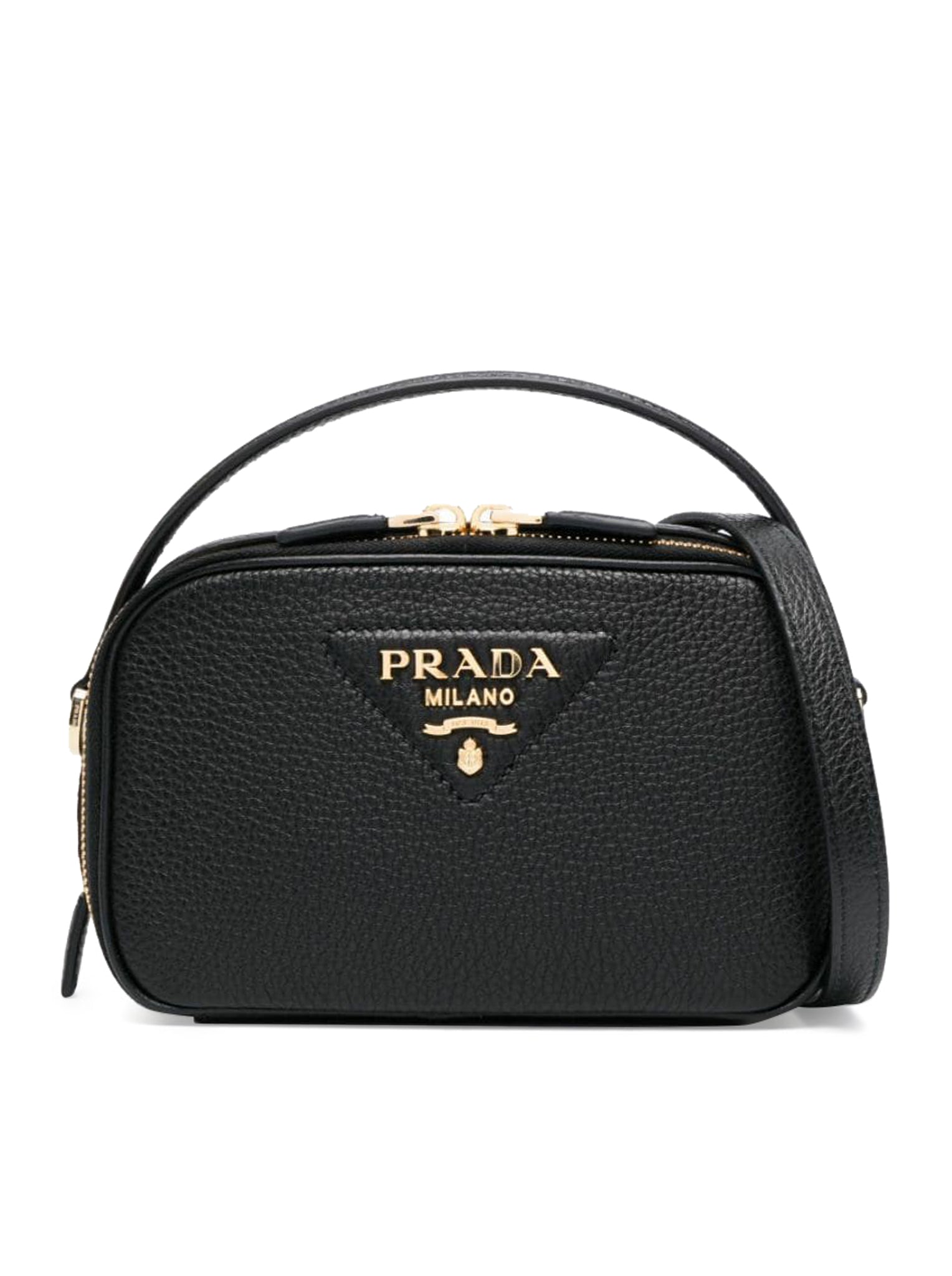 PRADA  Borsa tote con logo – Cenere GB