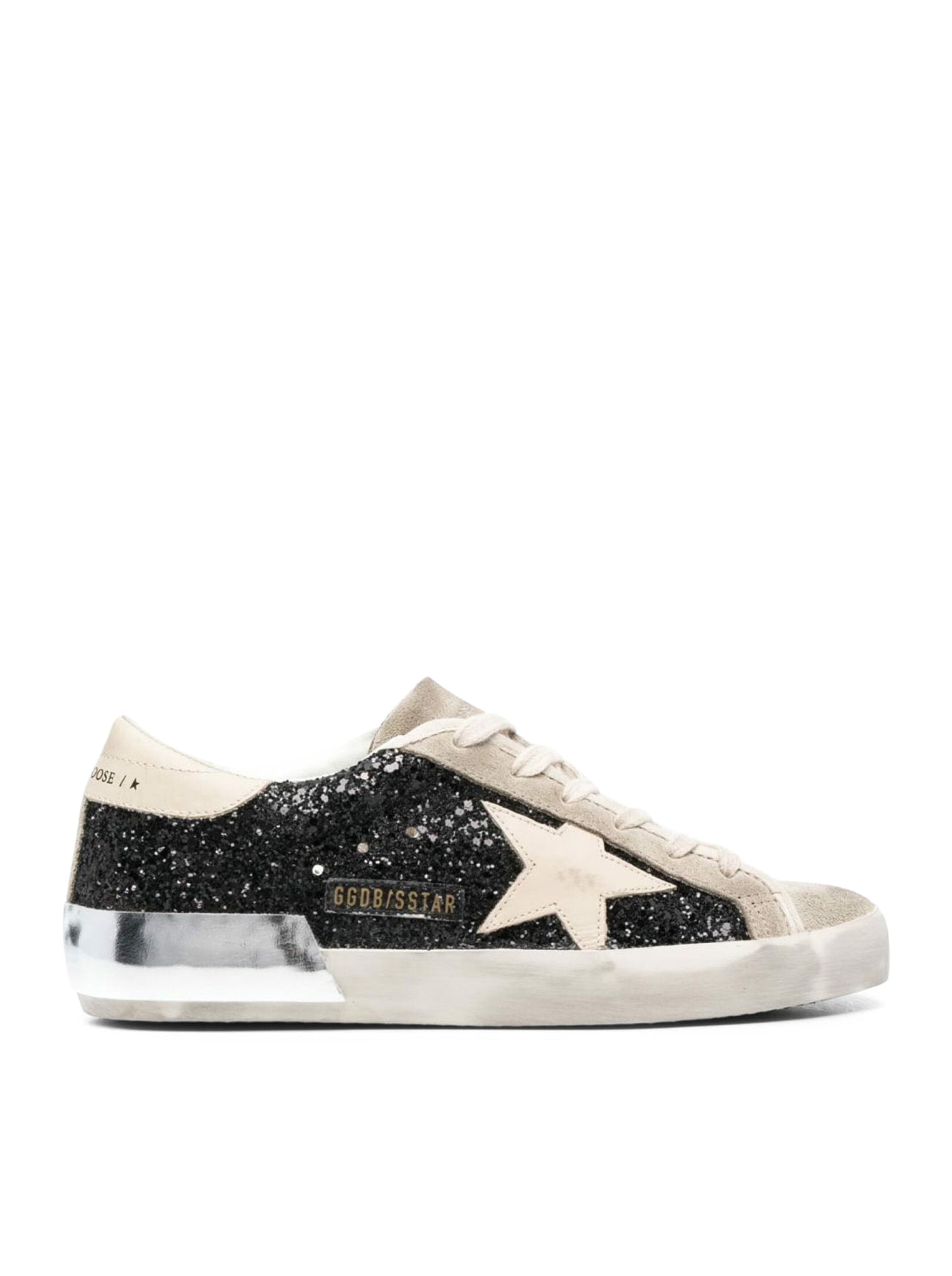 Sneakers Super-Star con dettaglio glitter