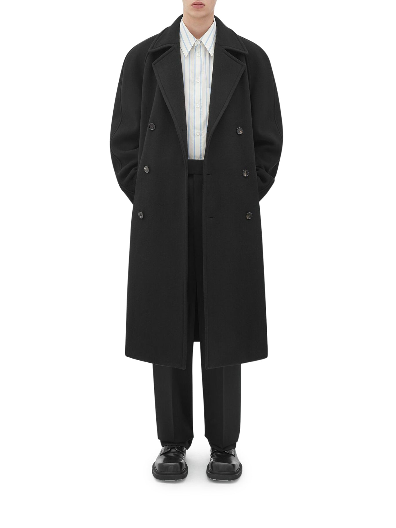 Cappotto In Lana E Cashmere