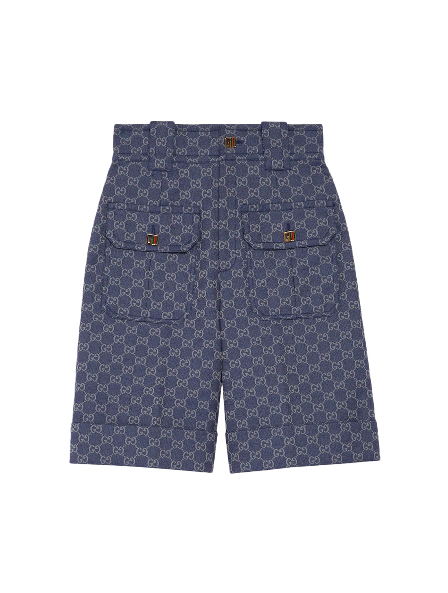 SHORTS IN TESSUTO DI COTONE GG