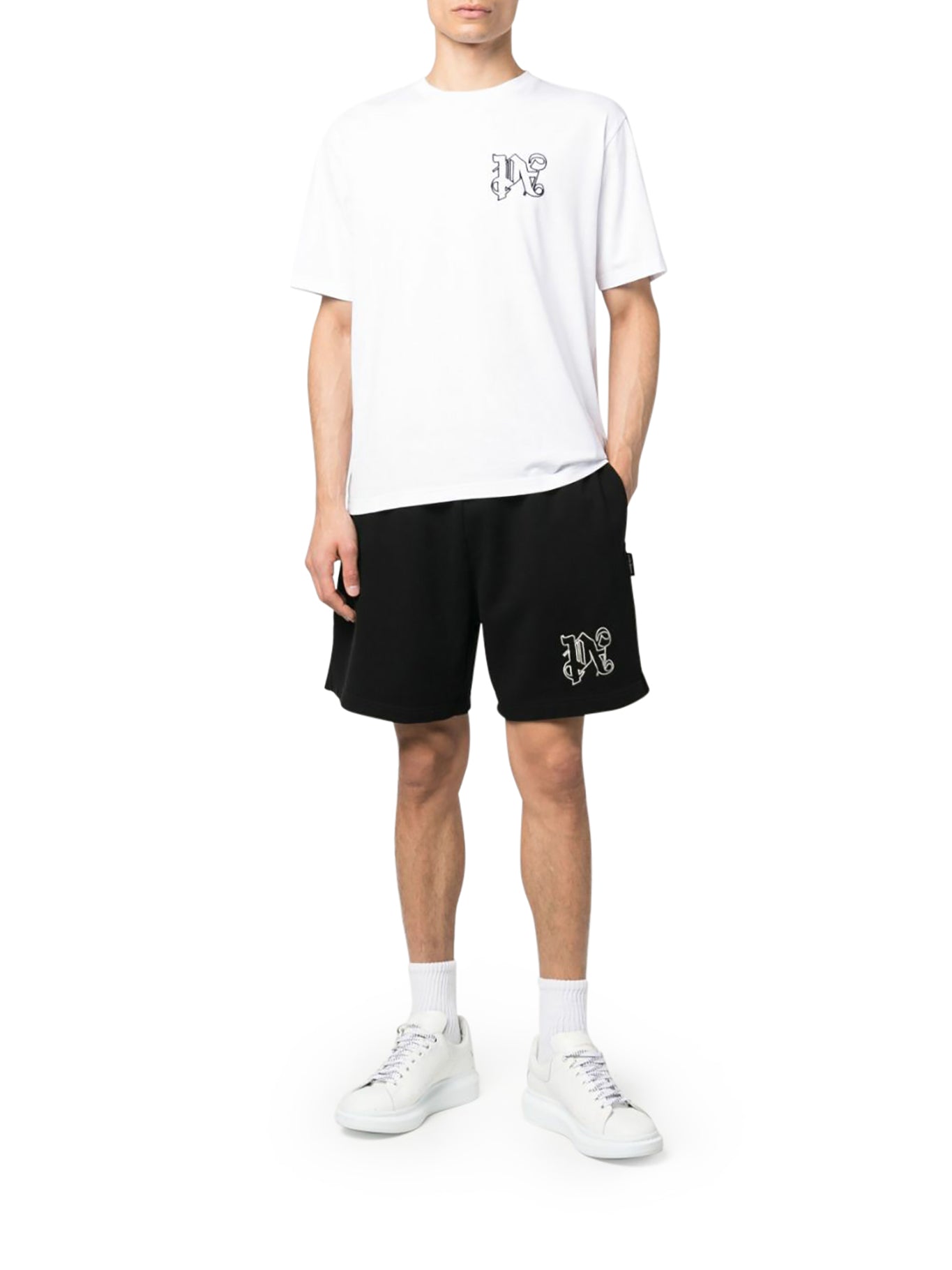 T-shirt con monogramma