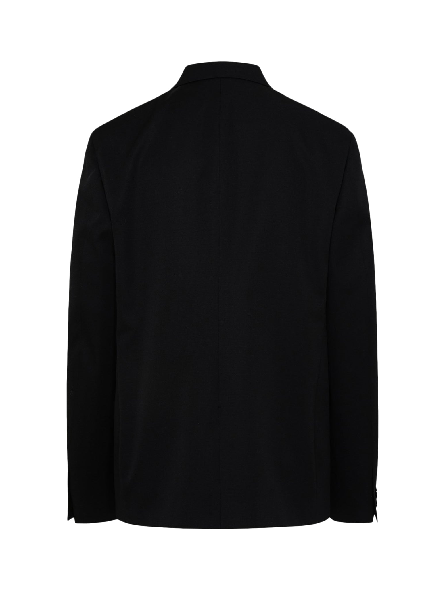 giacca blazer in lana nera