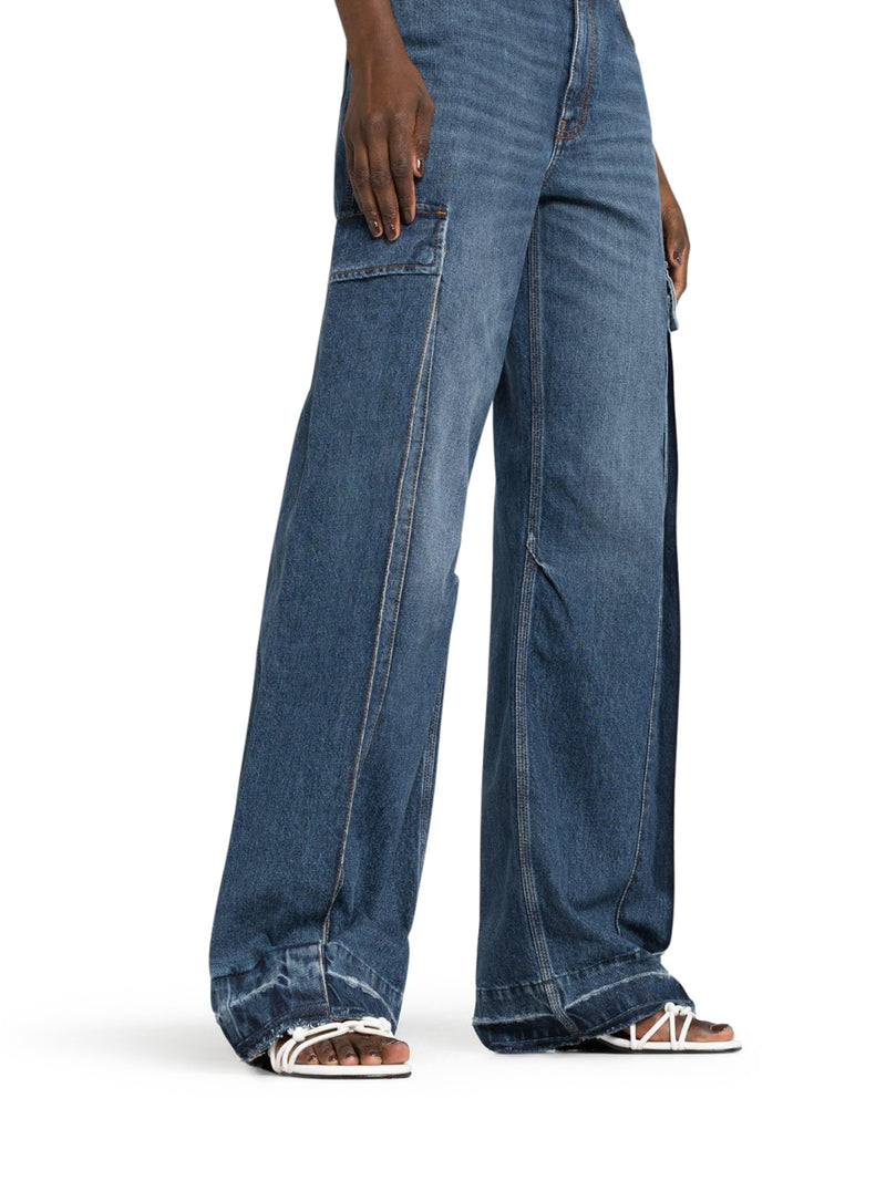 JEANS CARGO FLARE