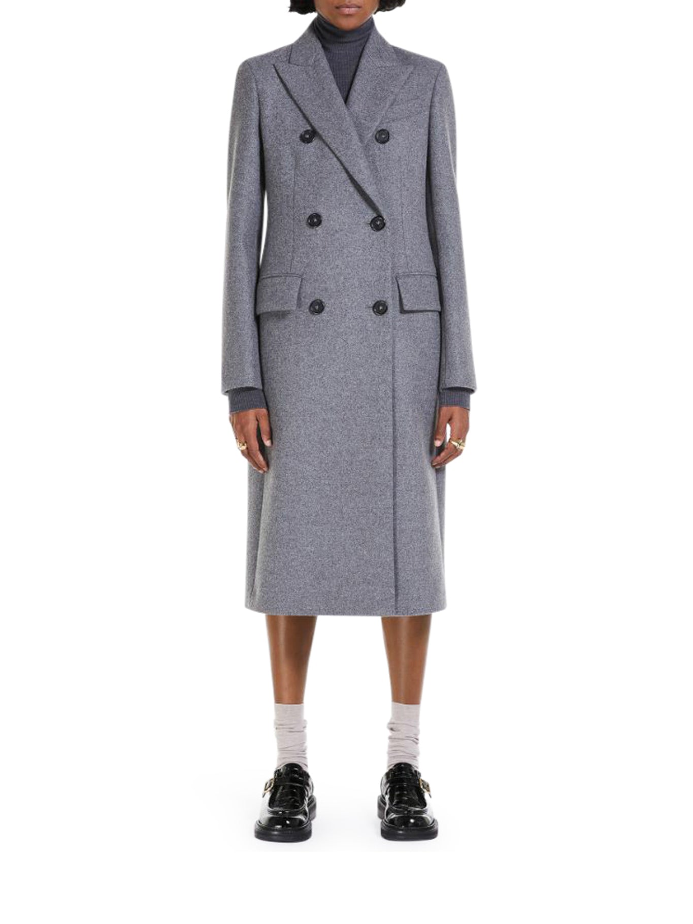 Cappotto in lana e cashmere