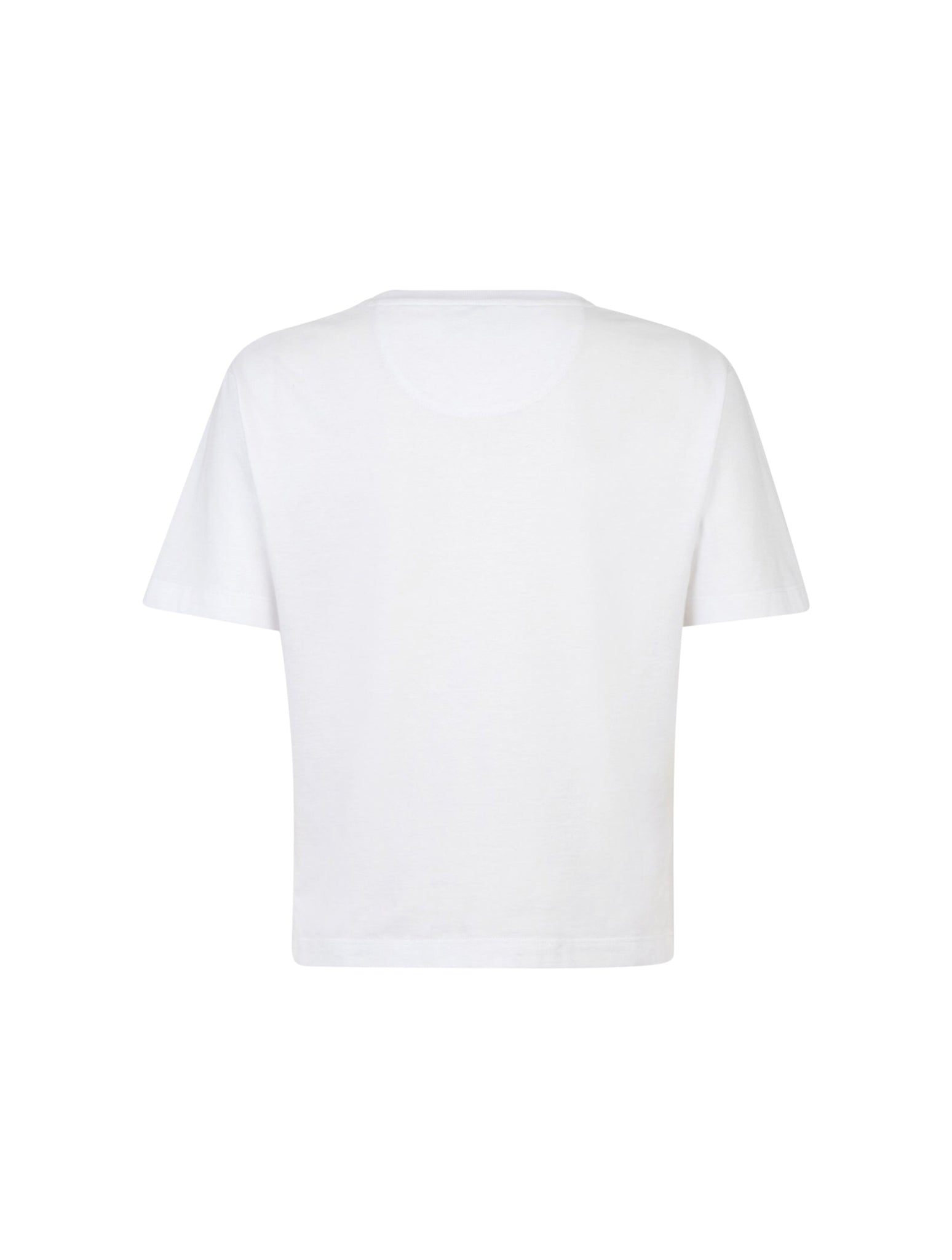 T-shirt in jersey bianco