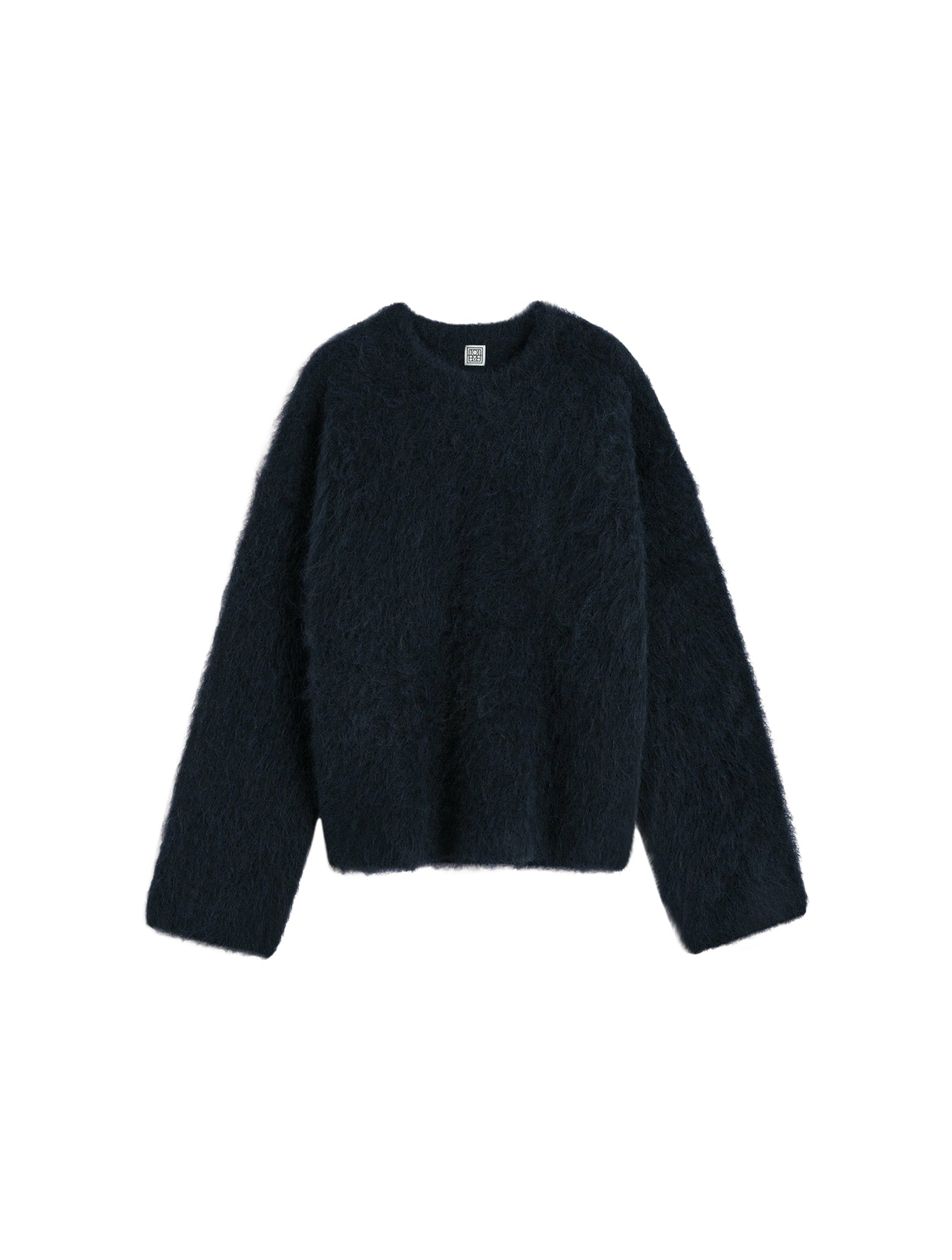 MAGLIONE BOXY IN LANA D`ALPACA