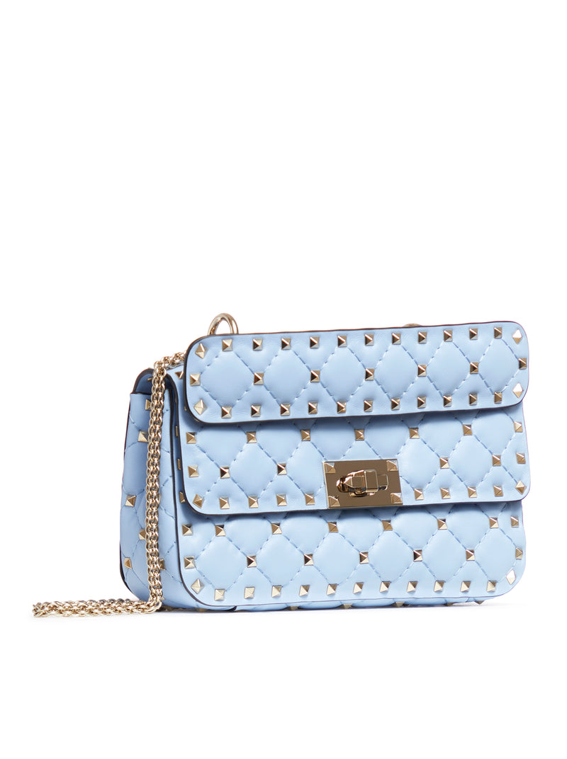 BORSA PICCOLA ROCKSTUD SPIKE IN NAPPA