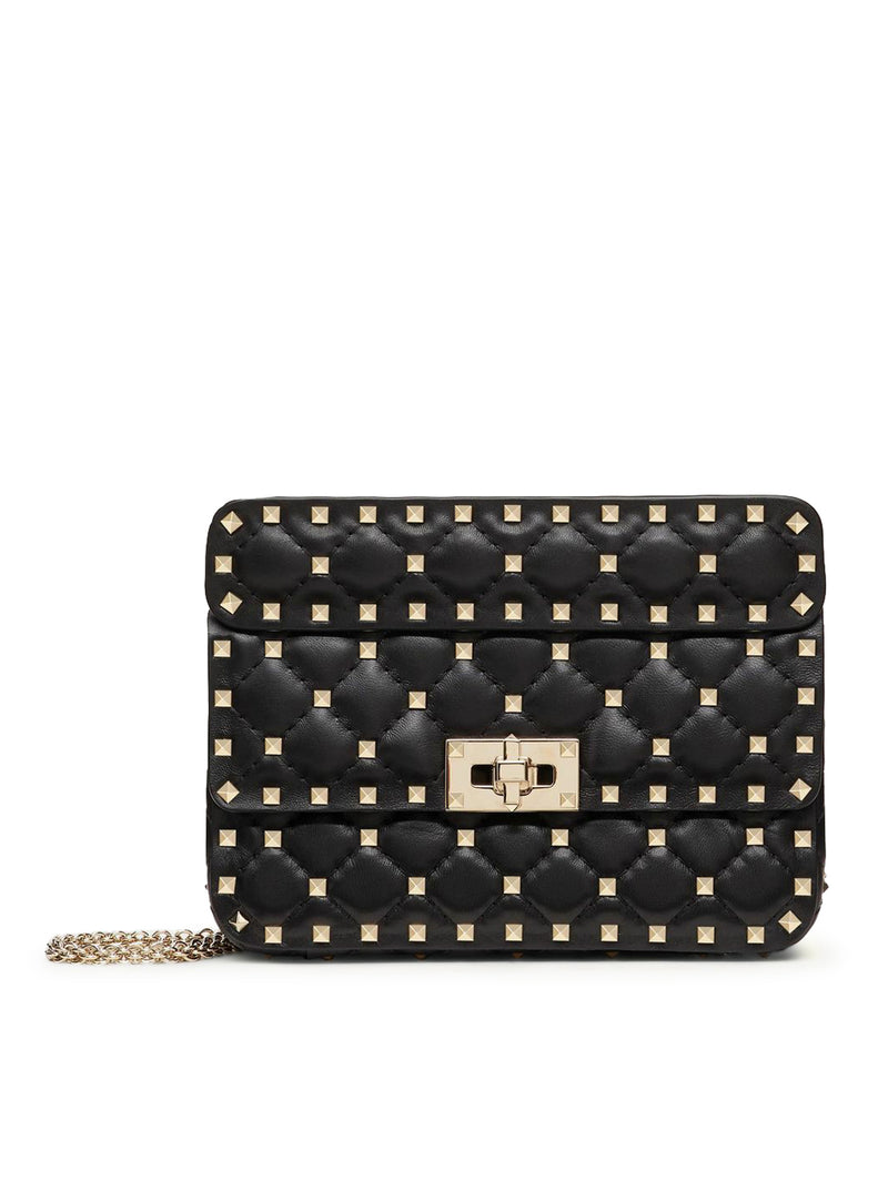 BORSA PICCOLA ROCKSTUD SPIKE IN NAPPA