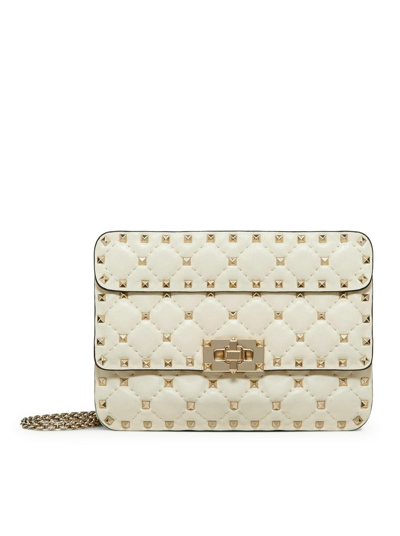 BORSA PICCOLA ROCKSTUD SPIKE IN NAPPA