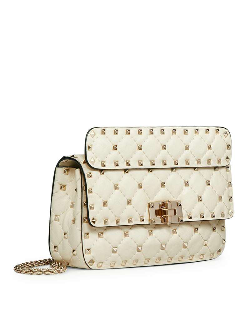 BORSA PICCOLA ROCKSTUD SPIKE IN NAPPA