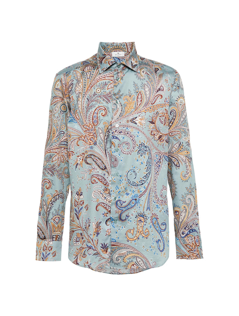 CAMICIA IN COTONE CON MOTIVO PAISLEY