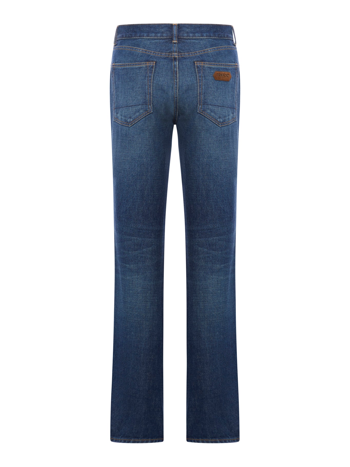 JEANS DRITTI IN DENIM STONE WASHED