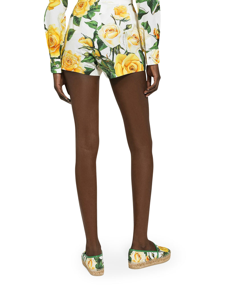 Shorts Yellow Rose