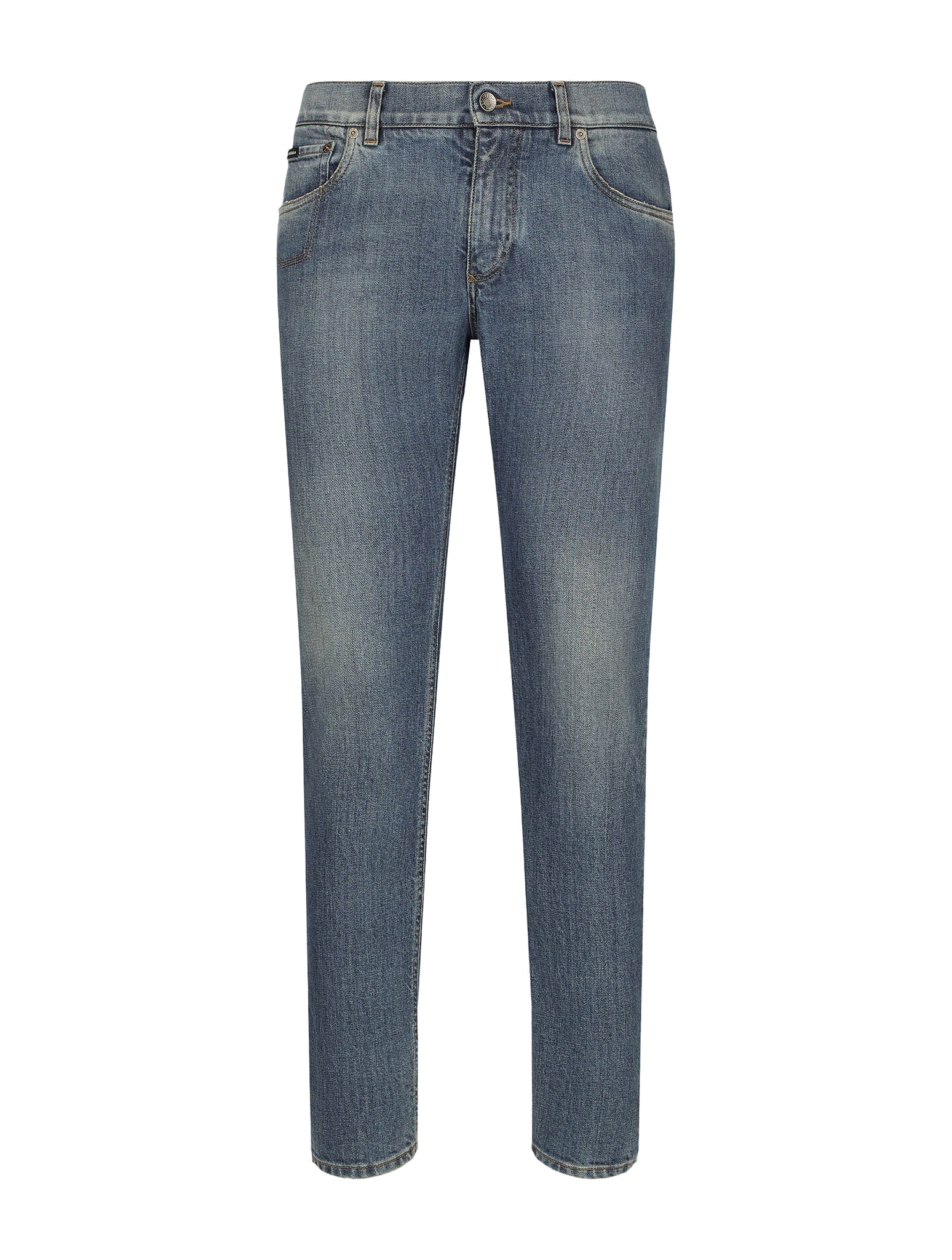 JEANS SLIM FIT IN DENIM BLU STRETCH