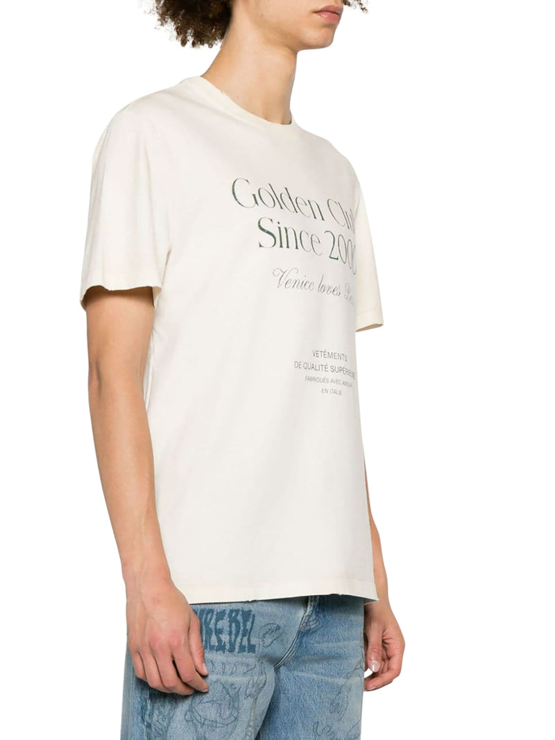 T-SHIRT OVERSIZE IN COTONE STAMPA LOGO
