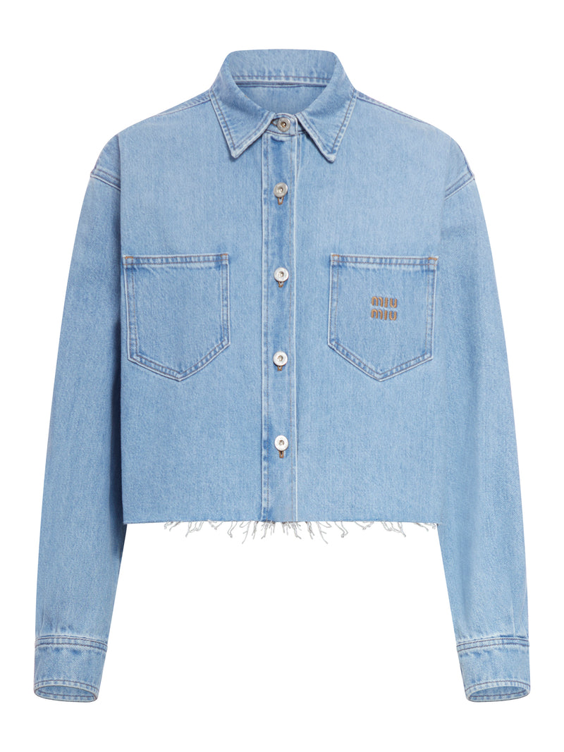 blouson in denim