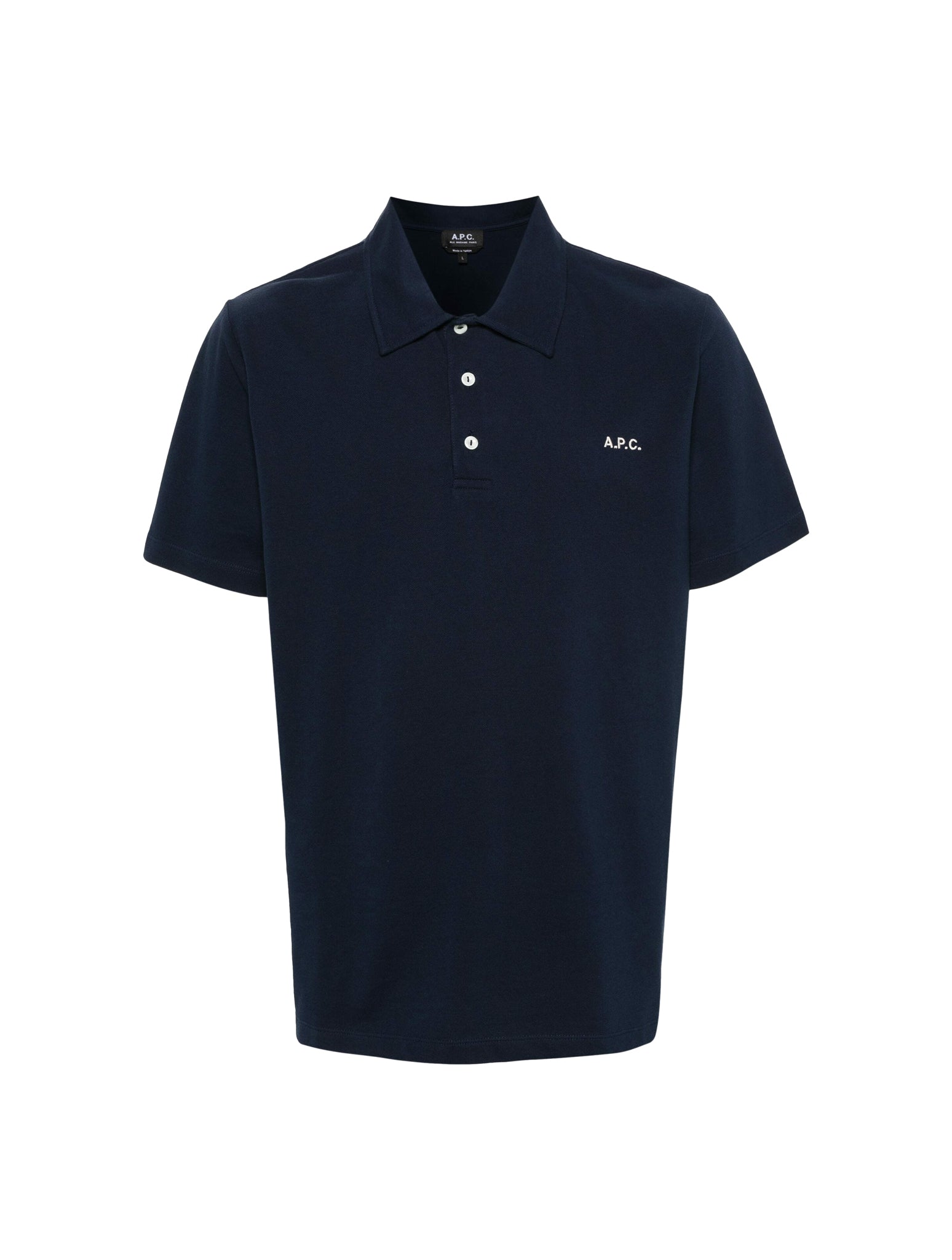 Polo in cotone con ricamo logo