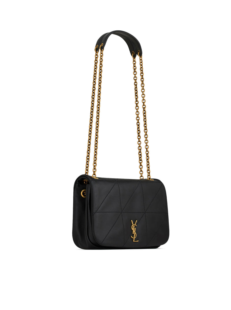 A Spalla Borsa Nera Saint Laurent Sac De Jour Grande E Sottile In
