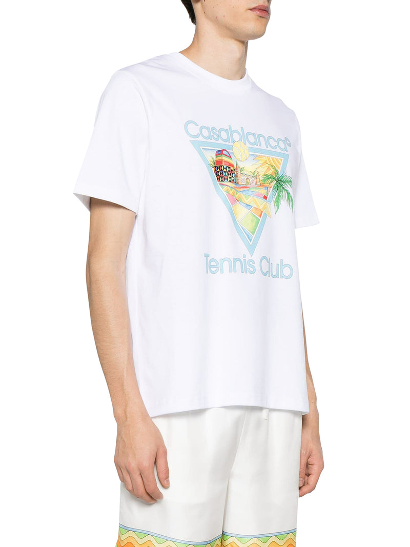 T-shirt in cotone Afro Cubismo Tennis Club