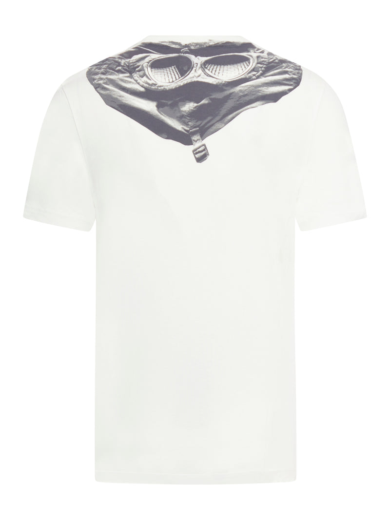 T-shirt 30/1 con stampa Goggles