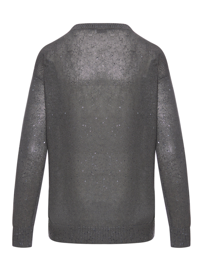 MAGLIA CON PAILLETTES