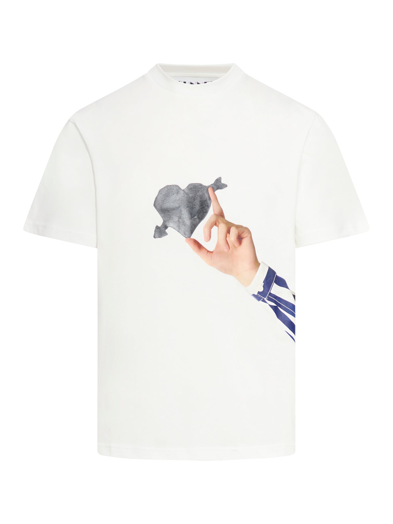 T-shirt con stampa Cuori di Pietra