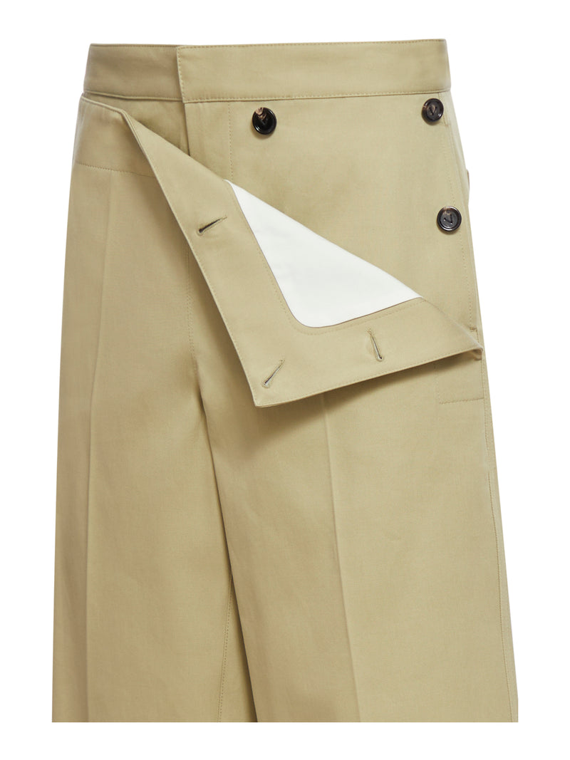 PANTALONI IN TWILL